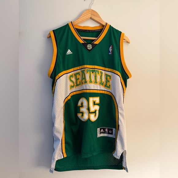 RARE NBA Seattle Supersonics 2007 Kevin Durant Stitched Adidas Jersey